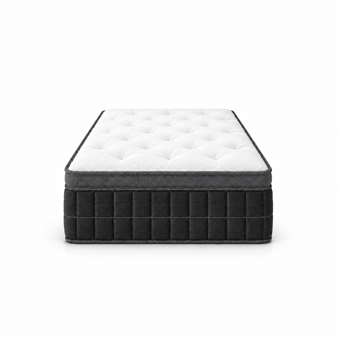 Matelas double roulé hybride semi ferme - 12"