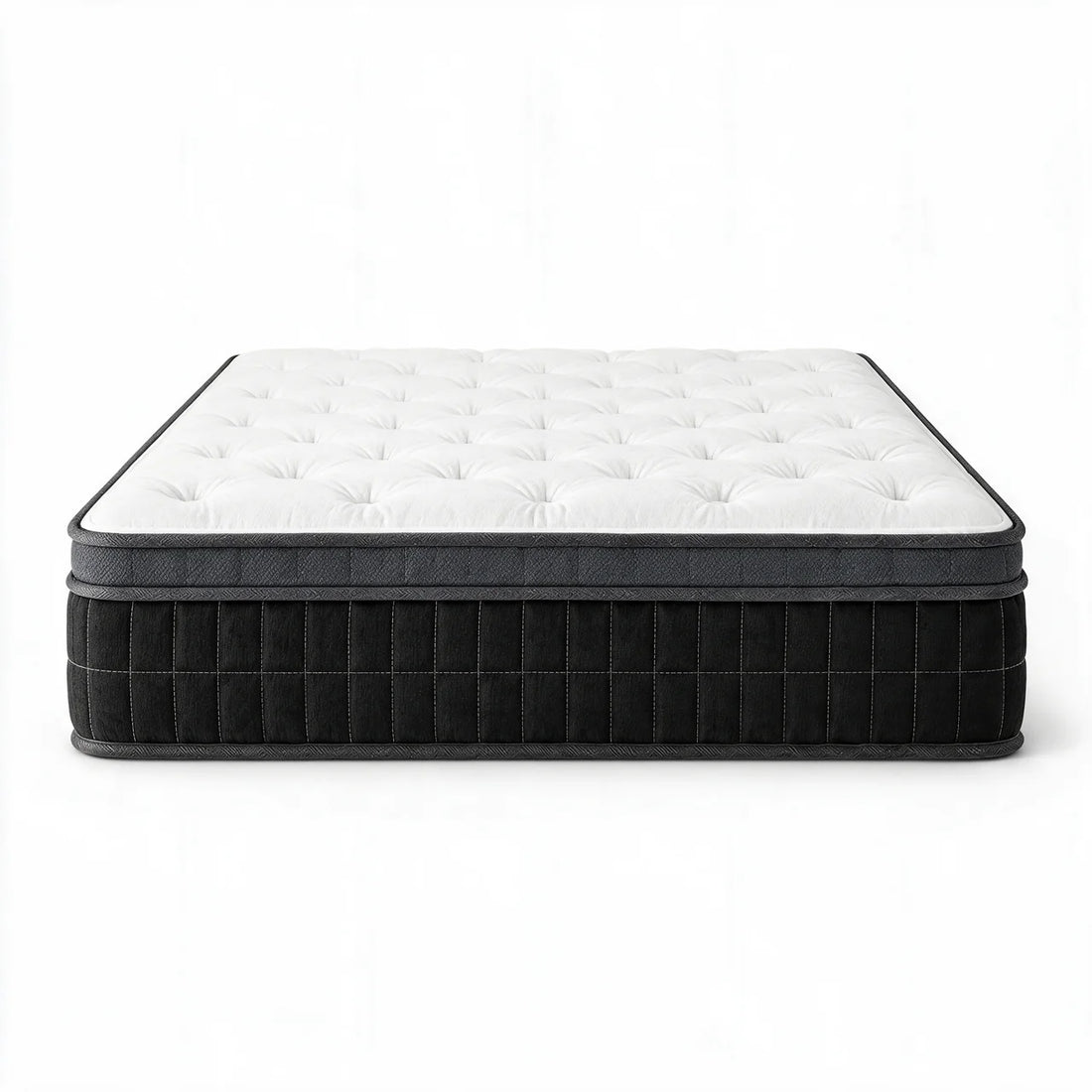 Matelas king roulé hybride semi ferme - 12"